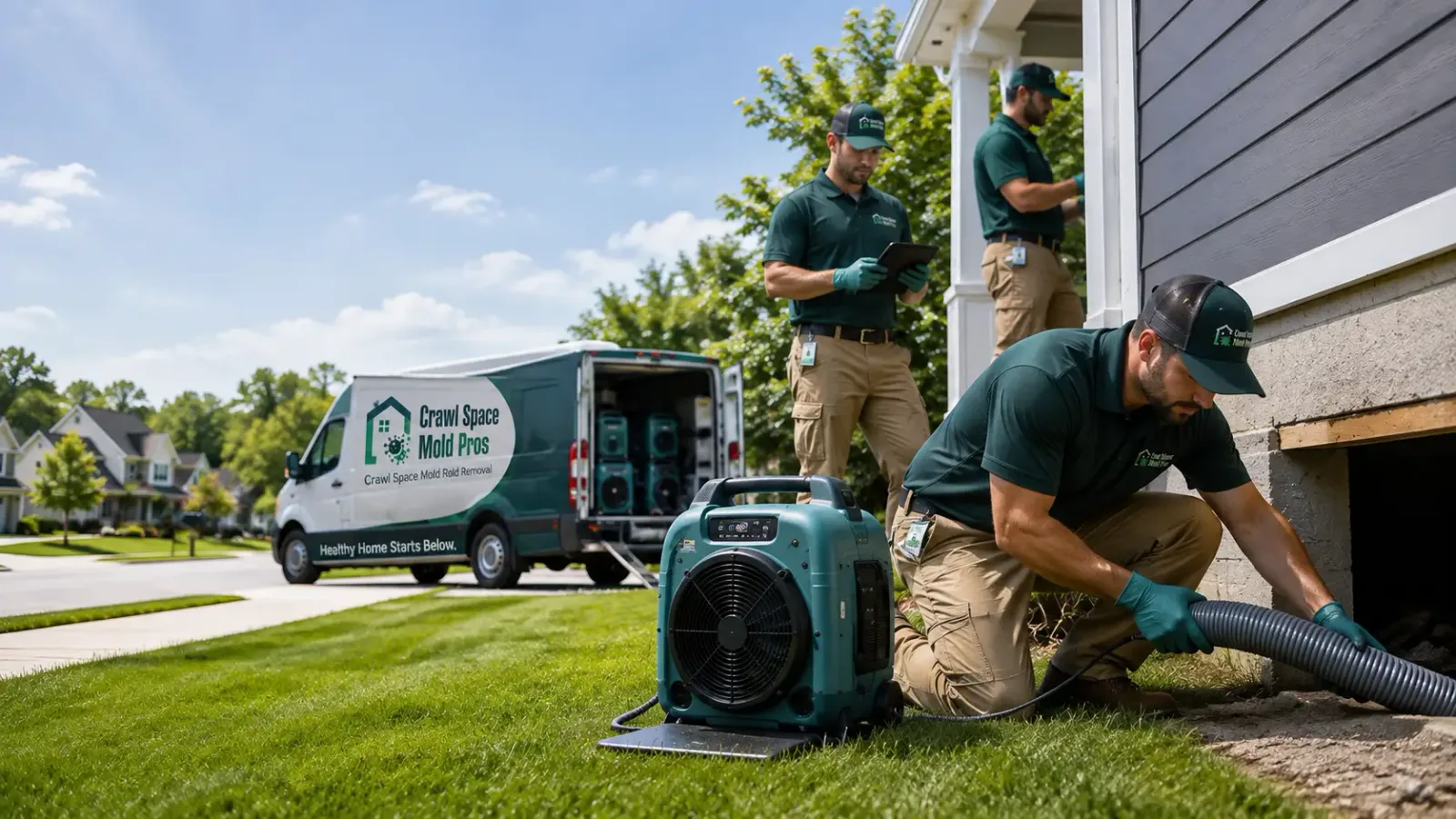 Crawl Space Mold Removal in Bancroft, IA